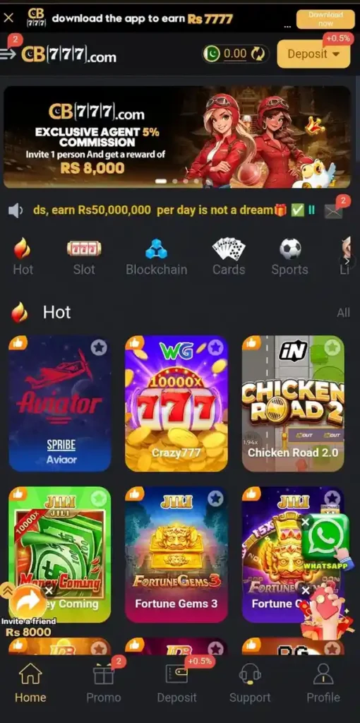 CB777-Game-login